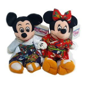 Rare  Tokyo Disney Mickey  / Minnie Mouse Plush